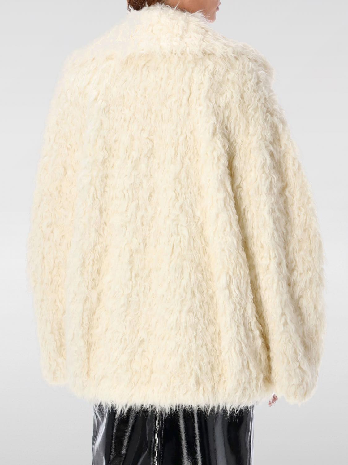 MSGM FUR COATS: Coat woman MSGM, White - Img 2