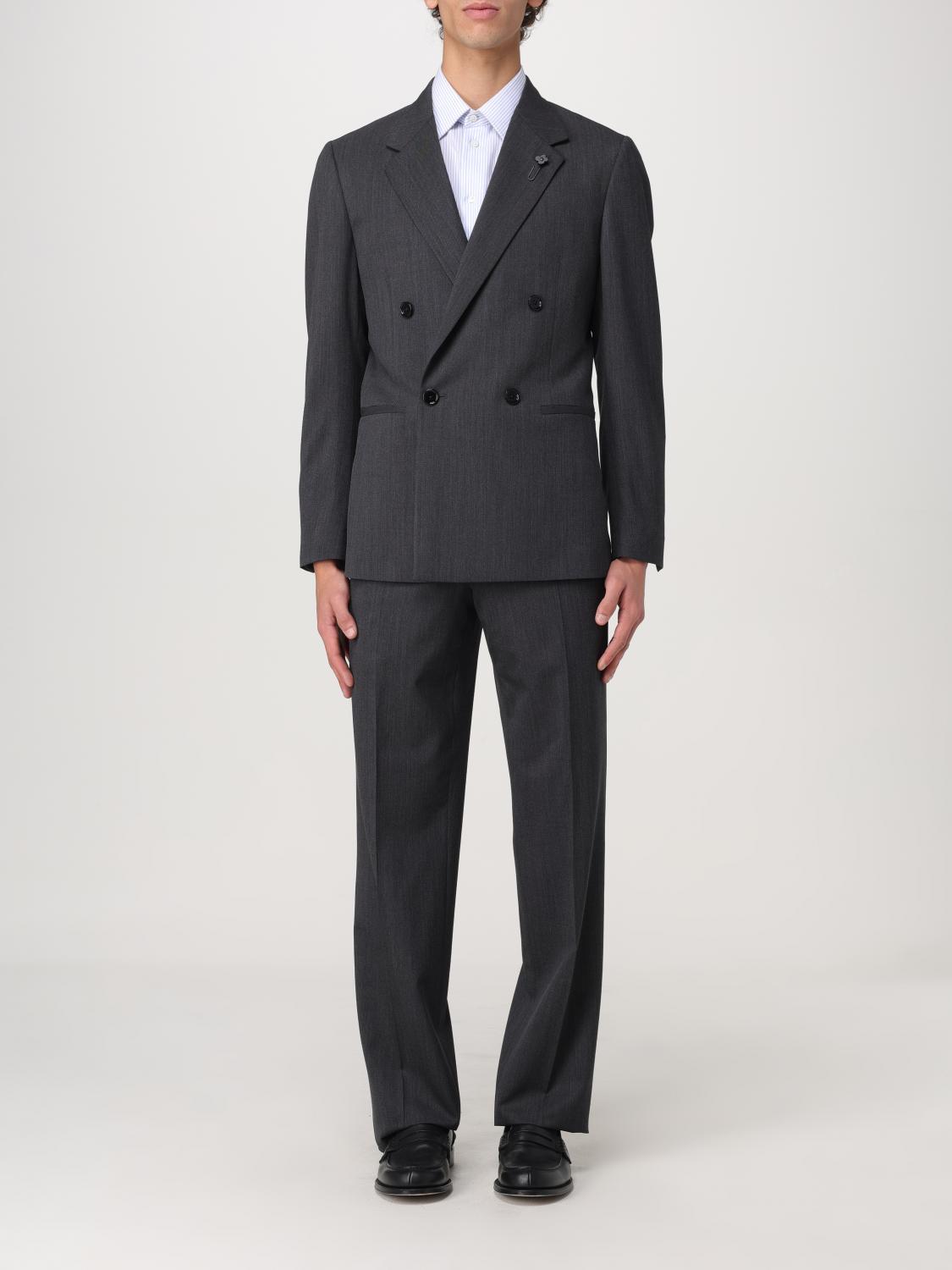 LARDINI SUIT: Suit men Lardini, Black - Img 1