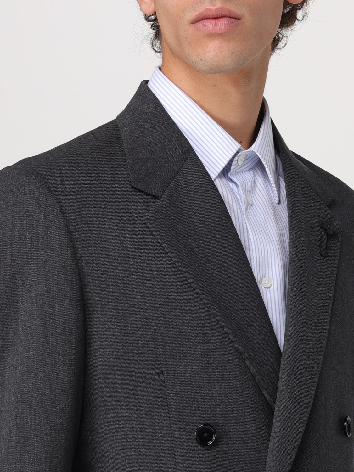 LARDINI SUIT: Suit men Lardini, Black - Img 5