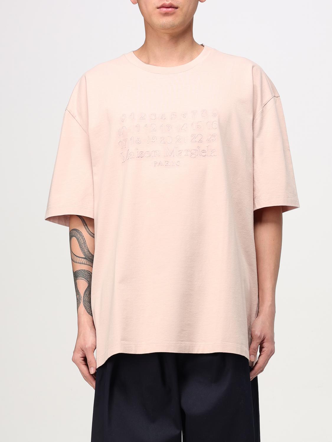 MAISON MARGIELA T-SHIRT: T-shirt men Maison Margiela, Blush Pink - Img 1