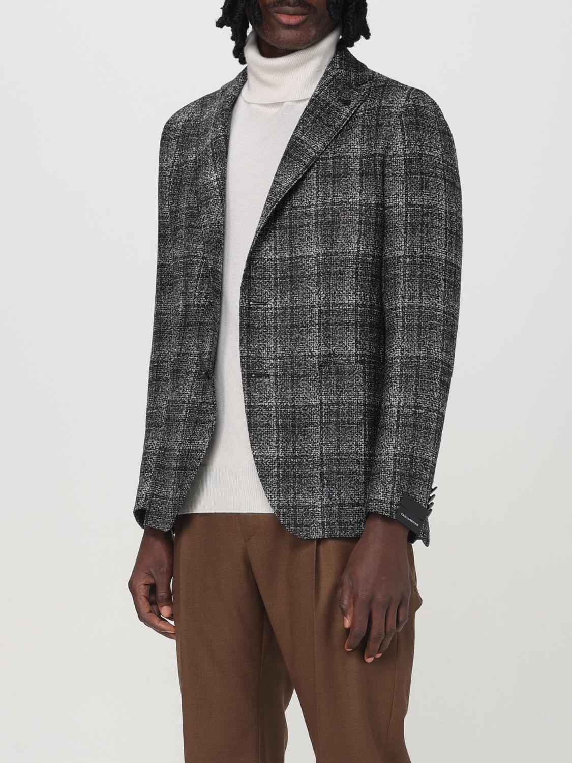 TAGLIATORE JACKET: Blazer men Tagliatore, Black - Img 3