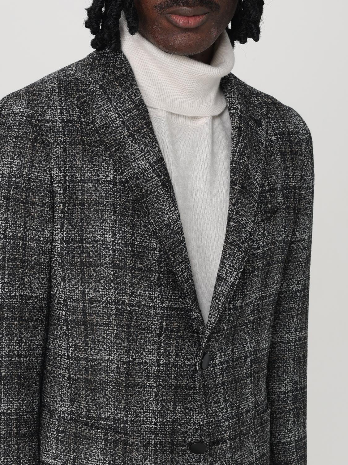 TAGLIATORE JACKET: Blazer men Tagliatore, Black - Img 4