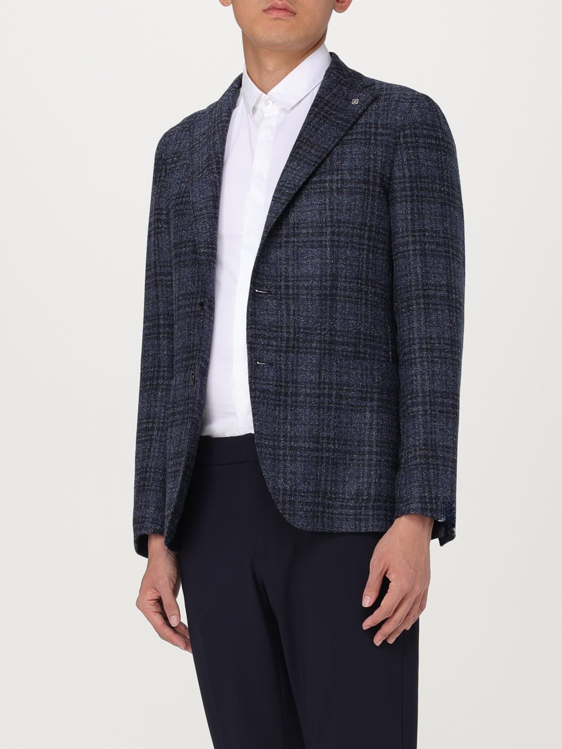 TAGLIATORE JACKET: Blazer men Tagliatore, Blue - Img 3