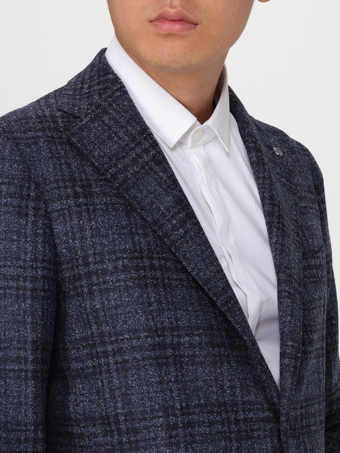 TAGLIATORE JACKET: Blazer men Tagliatore, Blue - Img 4