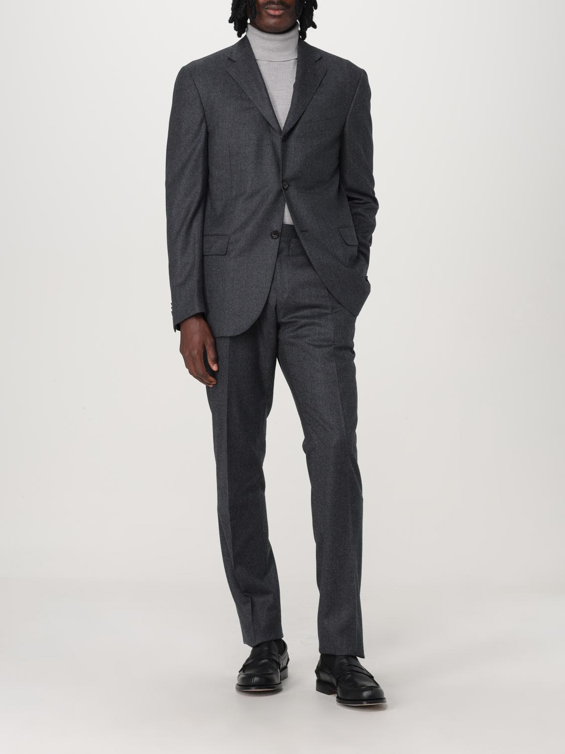 CORNELIANI コルネリアーニ　GRY 50 3Bスーツ　USED BARNEY'S NEW YORK Corneliani Blazer Men's 58R Black Navy Wool Suit