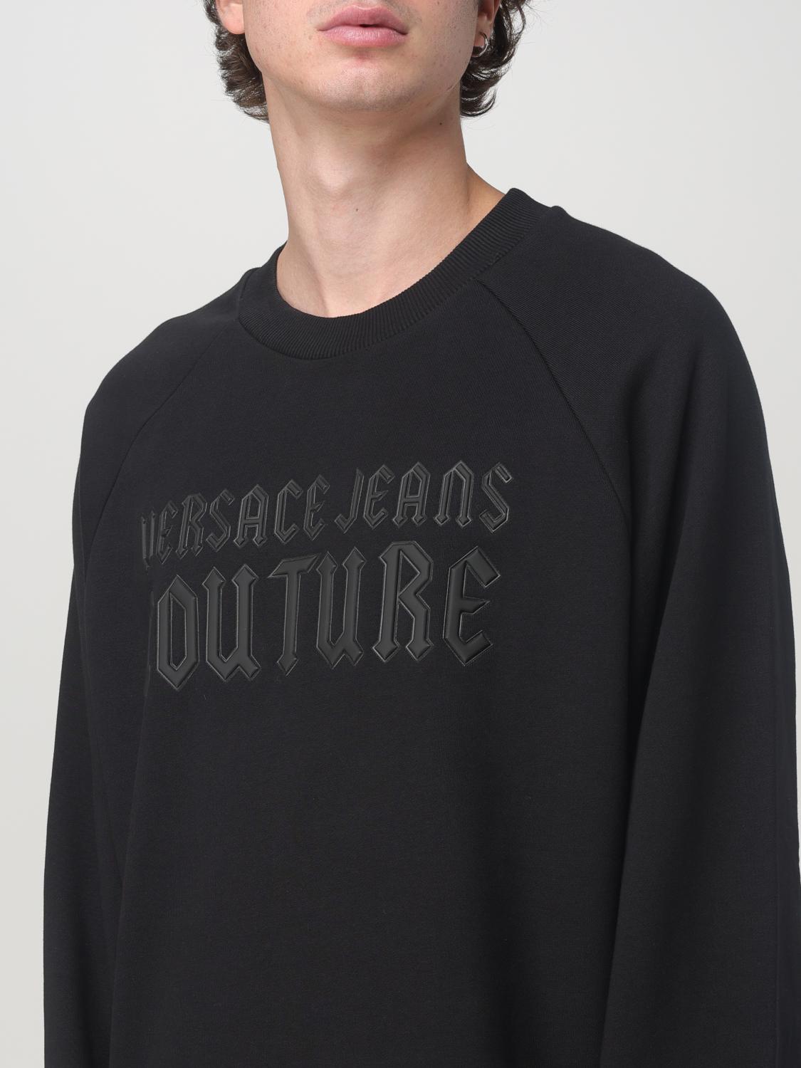 VERSACE JEANS COUTURE SUDADERA: Sudadera hombre Versace Jeans Couture, Negro - Img 3