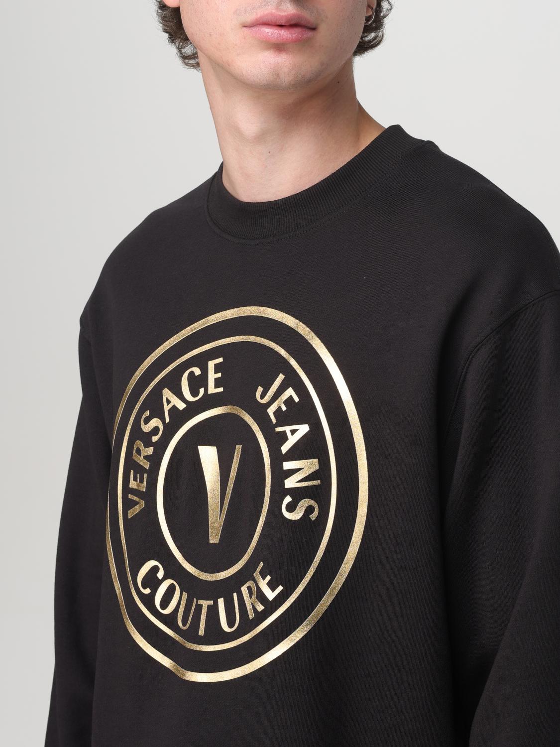 VERSACE JEANS COUTURE SUDADERA: Sudadera hombre Versace Jeans Couture, Negro - Img 3