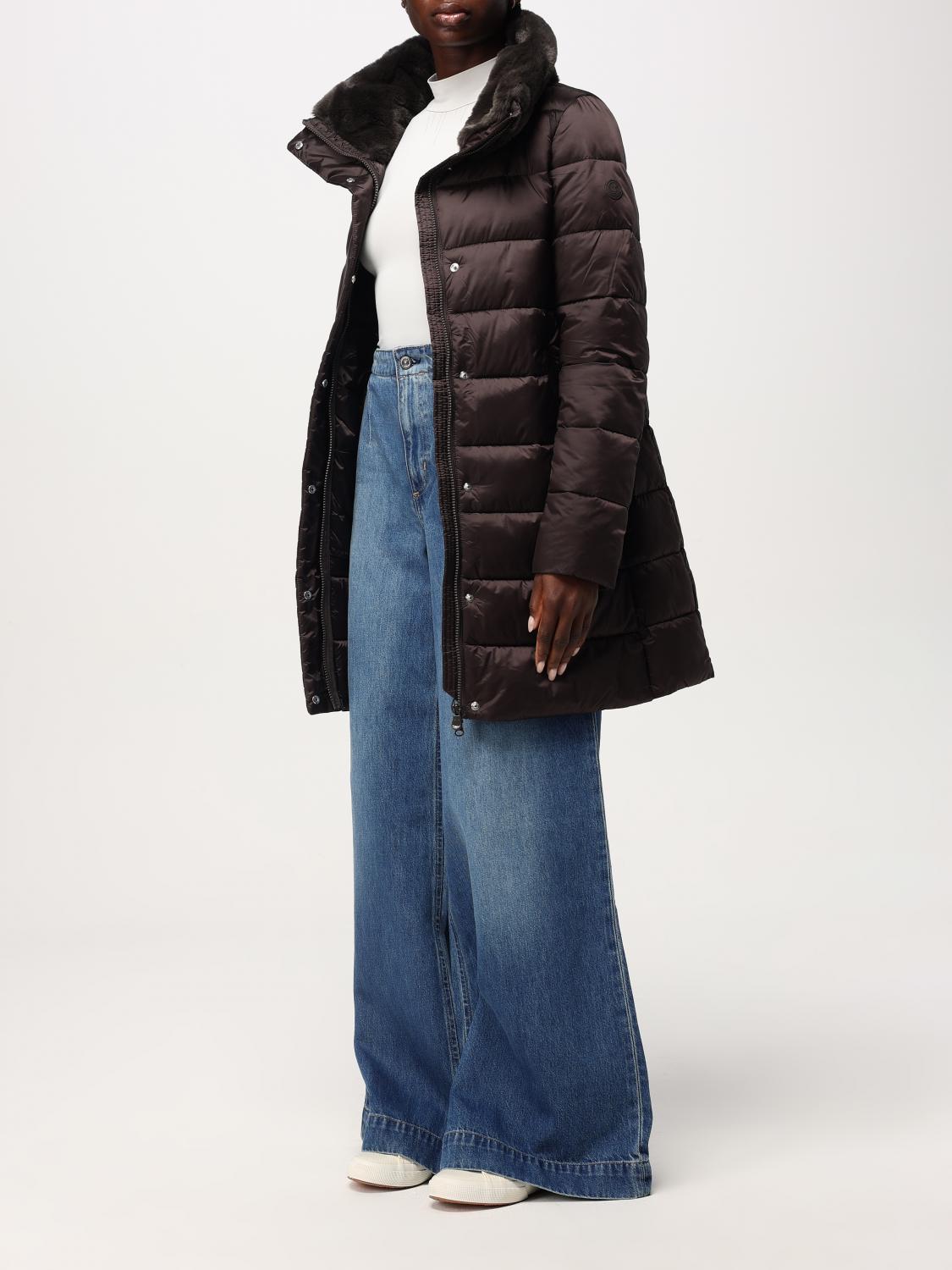 ジャケット SAVE THE DUCK Woman Jacket Brown D41263WJADE19 40009 Save The Duck Outlet: women's jacket - Brown | Save The Duck