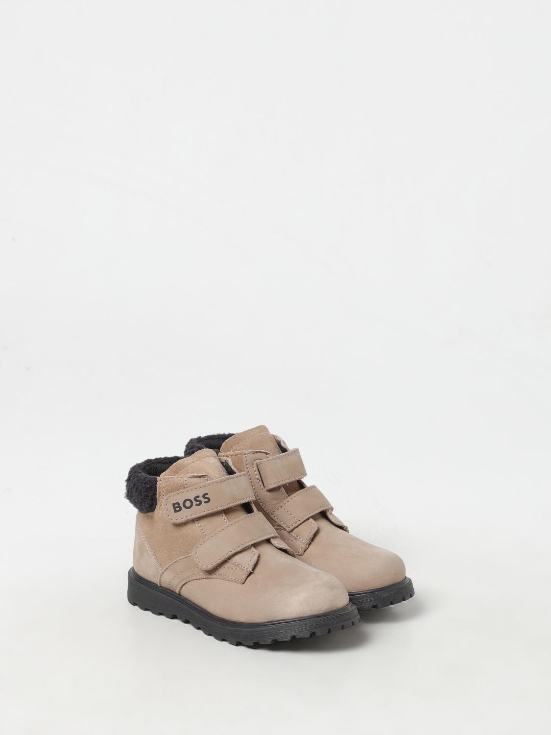 BOSS SHOES: Shoes kids Boss, Beige - Img 2