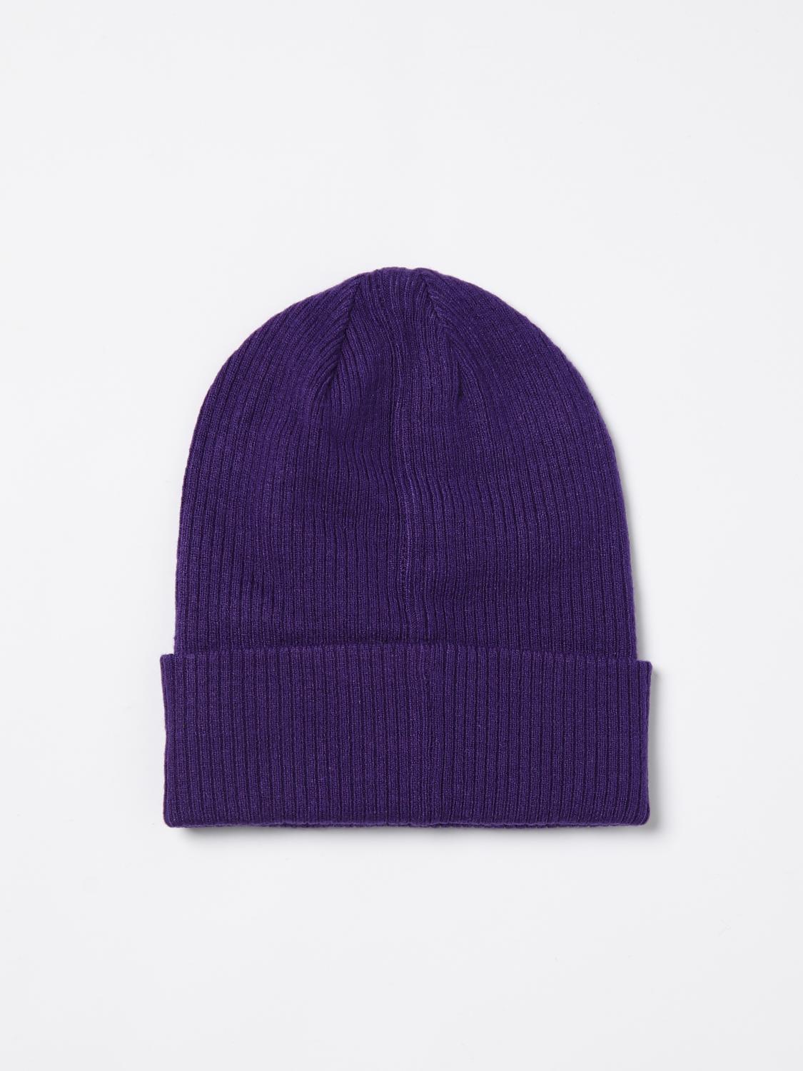 DKNY CAPPELLO: Cappello Dkny in maglia a coste , Viola - Img 2