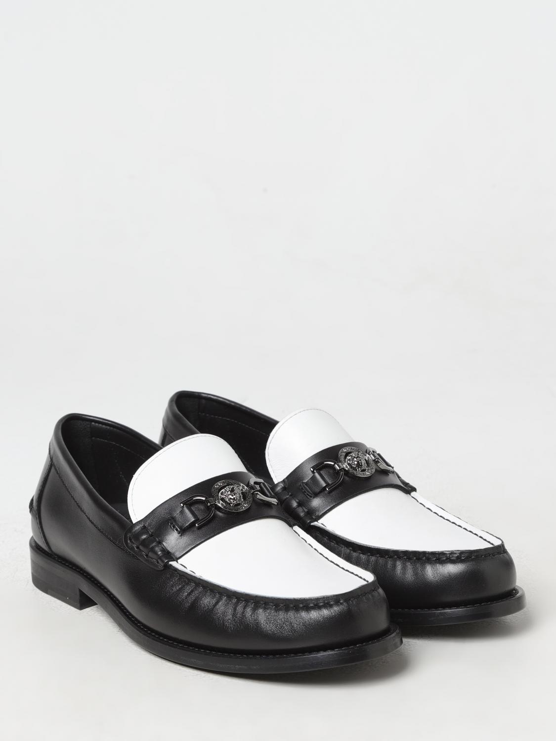 VERSACE LOAFERS: Loafers men Versace, White - Img 2