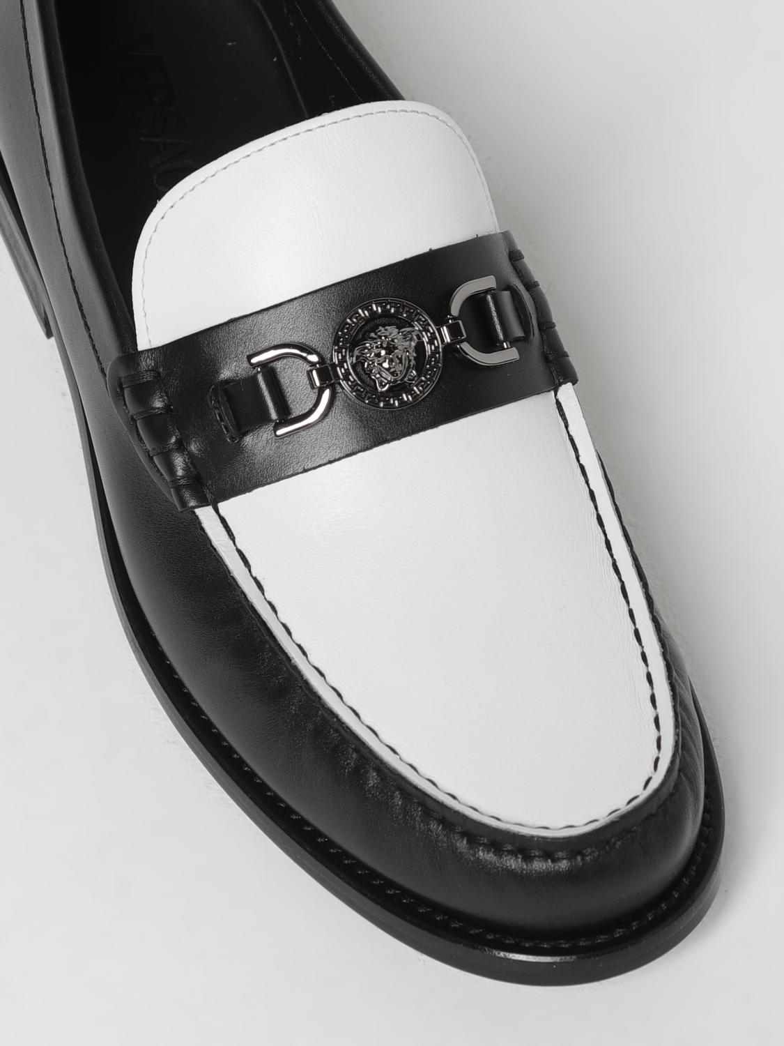 VERSACE LOAFERS: Loafers men Versace, White - Img 4