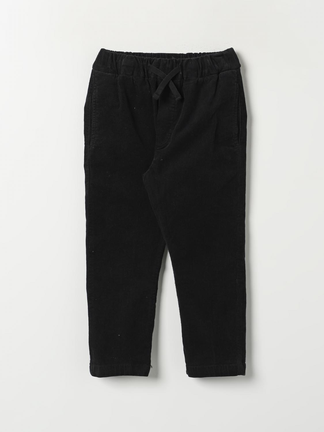 PAOLO PECORA PANTS: Pants kids Paolo Pecora, Black - Img 1