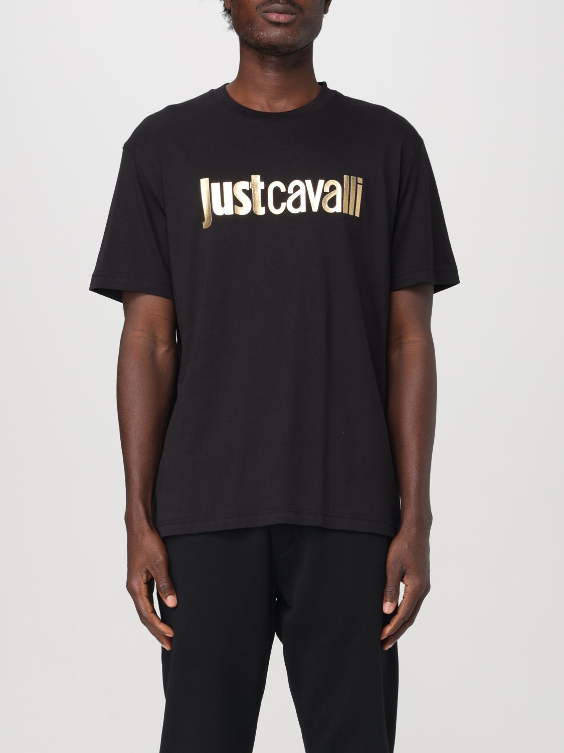 Giglio T-shirt Just Cavalli in cotone con logo