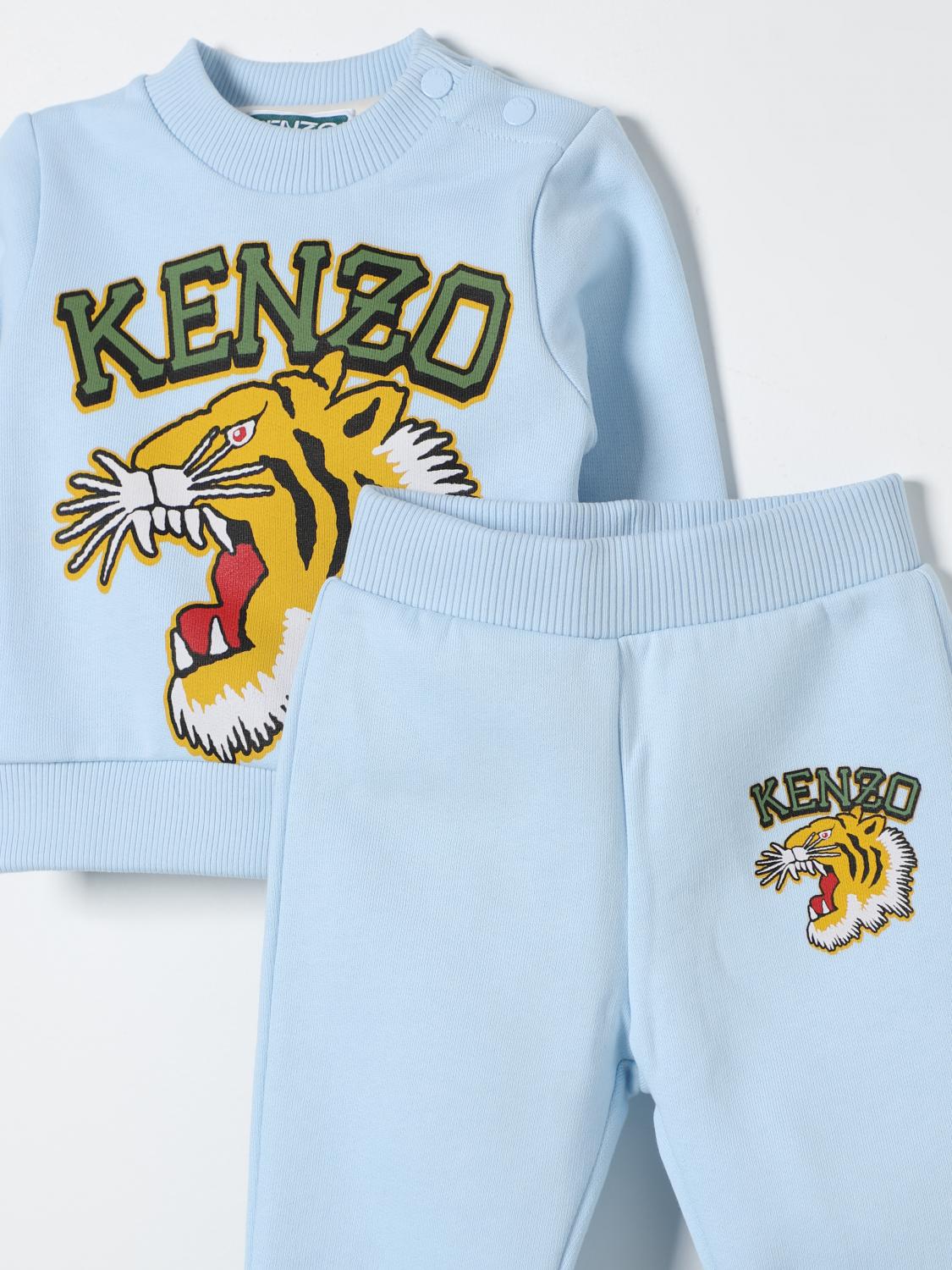 KENZO KIDS КОСТЮМЧИК: Костюмчик Детское Kenzo Kids, Синий - Img 3