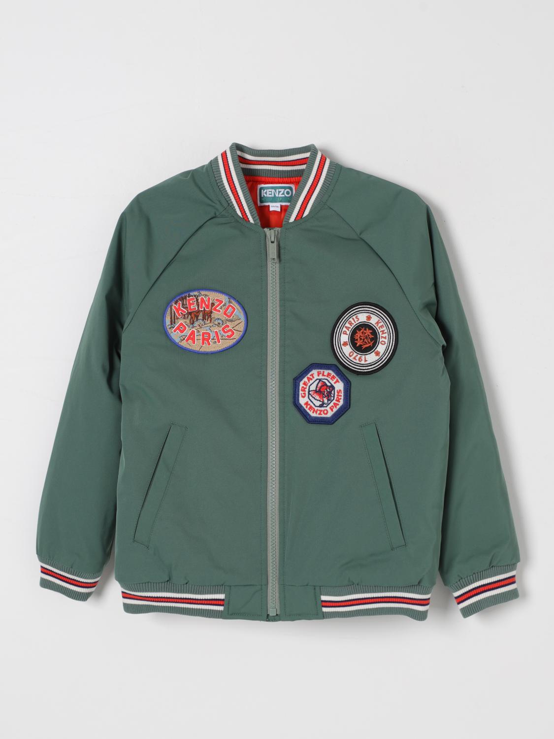 KENZO KIDS GIACCA: Giacca bambino Kenzo Kids, Oliva - Img 1