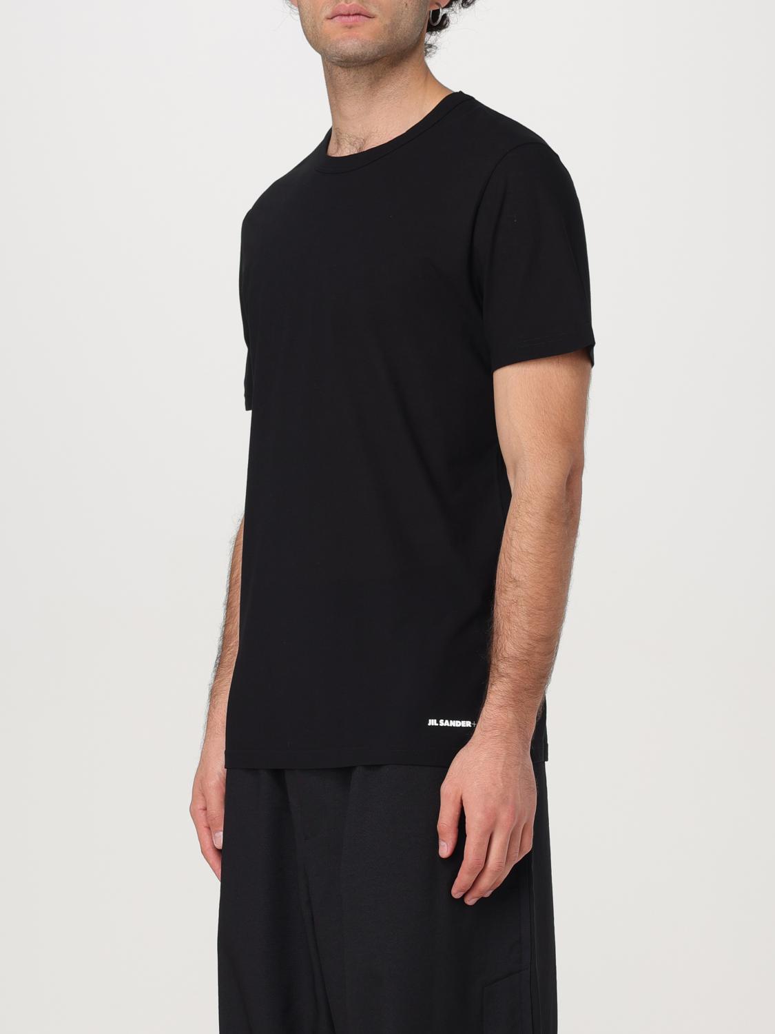 JIL SANDER T-SHIRT: T-shirt men Jil Sander, Black - Img 3