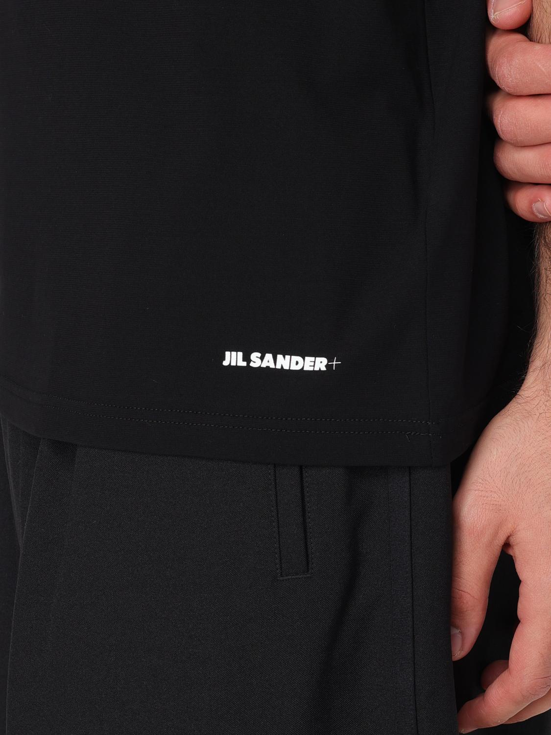 JIL SANDER T-SHIRT: T-shirt men Jil Sander, Black - Img 4