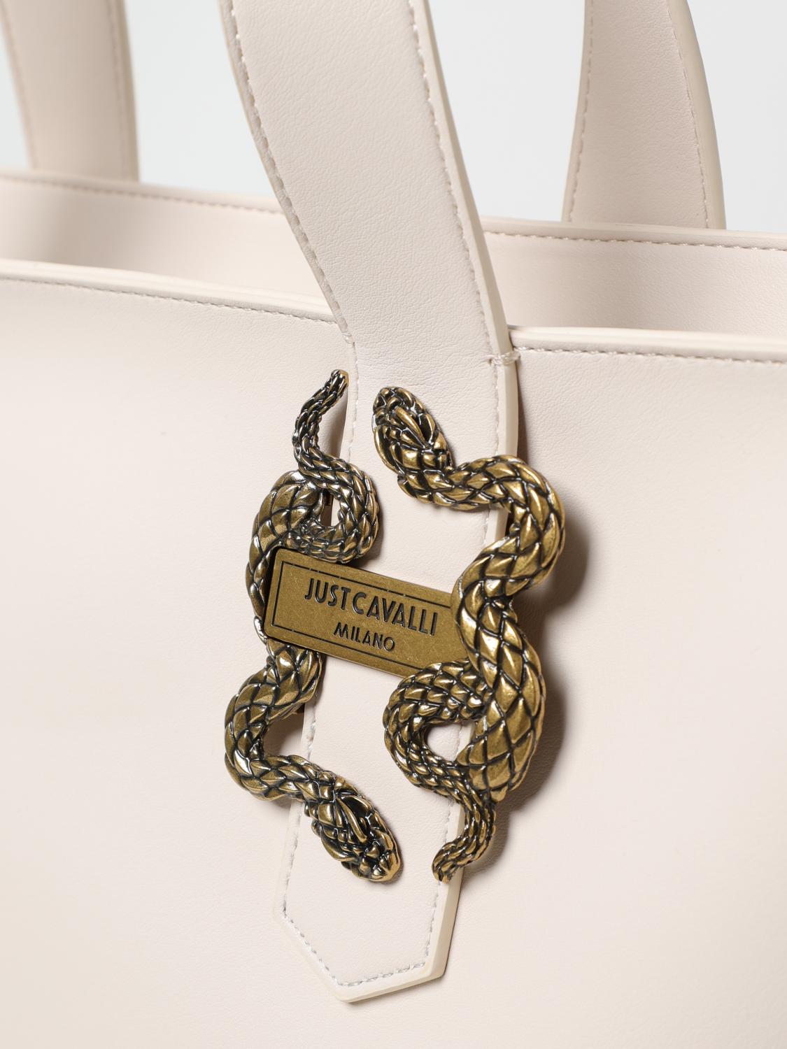 JUST CAVALLI BORSA A SPALLA: Borsa a spalla donna Just Cavalli, Beige - Img 3