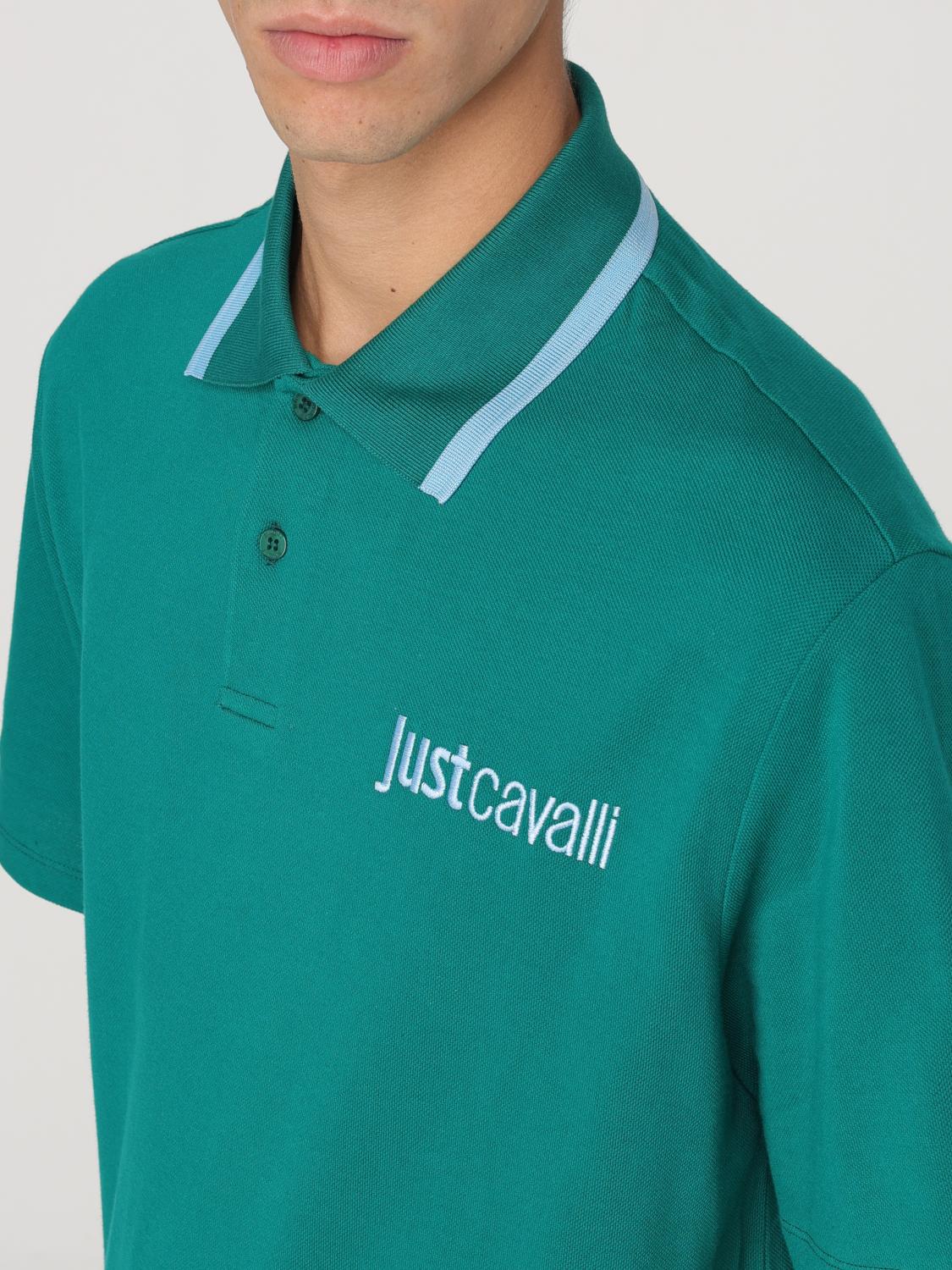 JUST CAVALLI POLO: Polo herren Just Cavalli, Grün - Img 3
