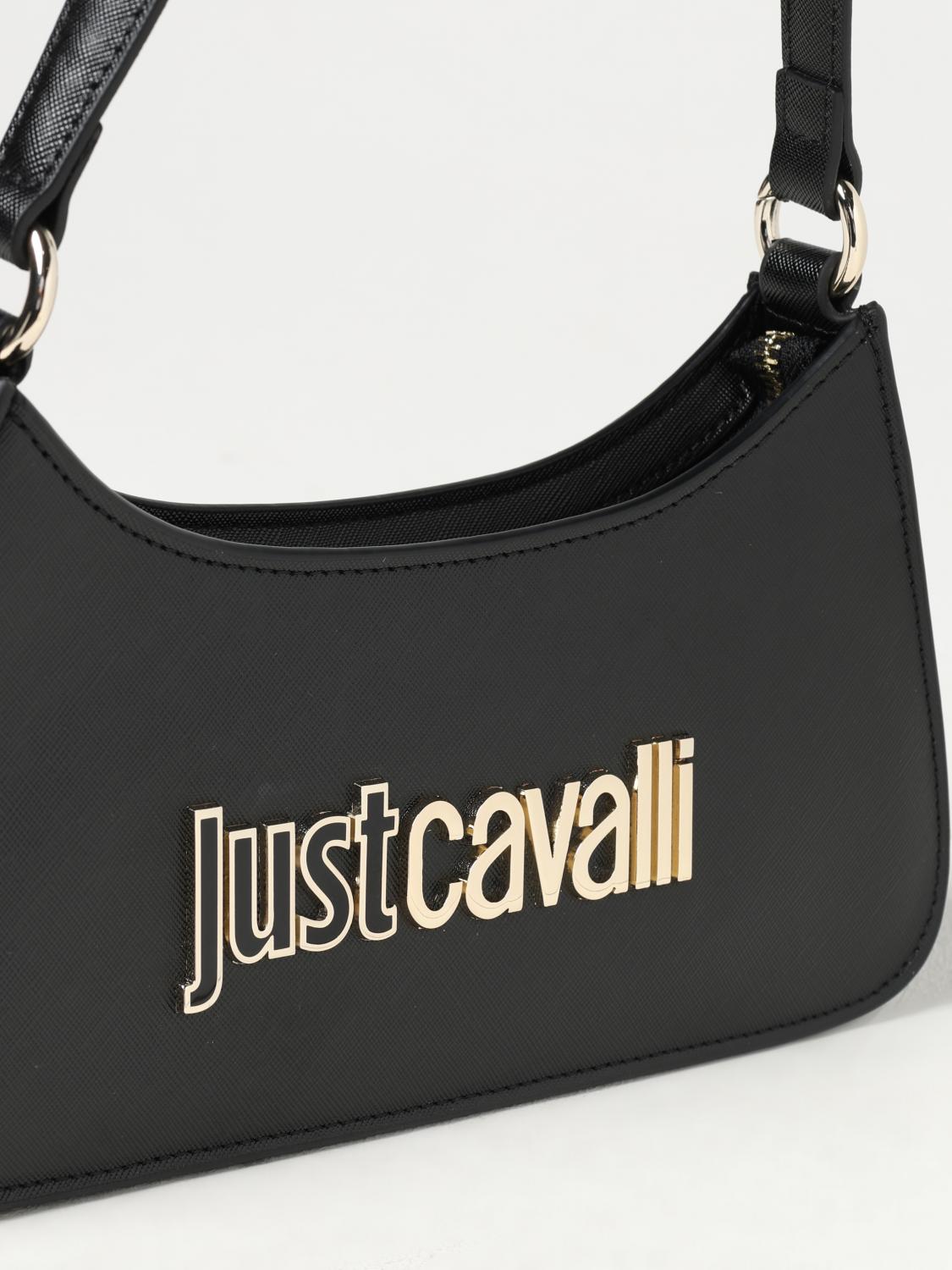 JUST CAVALLI BORSA A SPALLA: Borsa a spalla donna Just Cavalli, Nero - Img 3