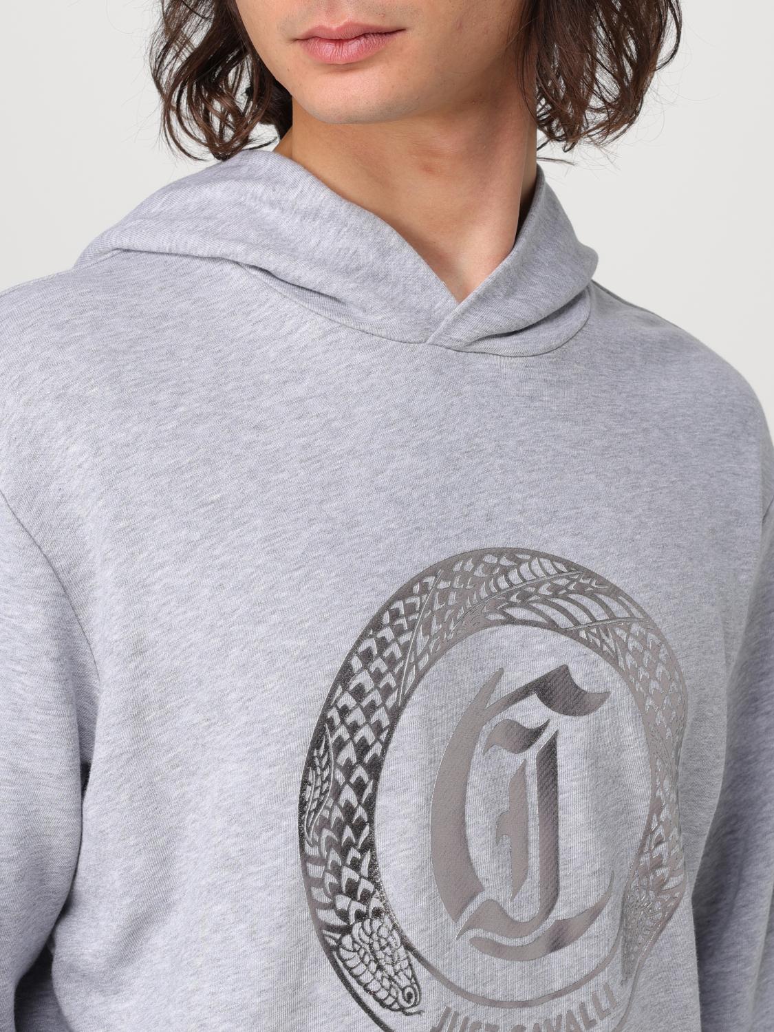JUST CAVALLI SWEATSHIRT: Sweatshirt men Just Cavalli, Grey - Img 4