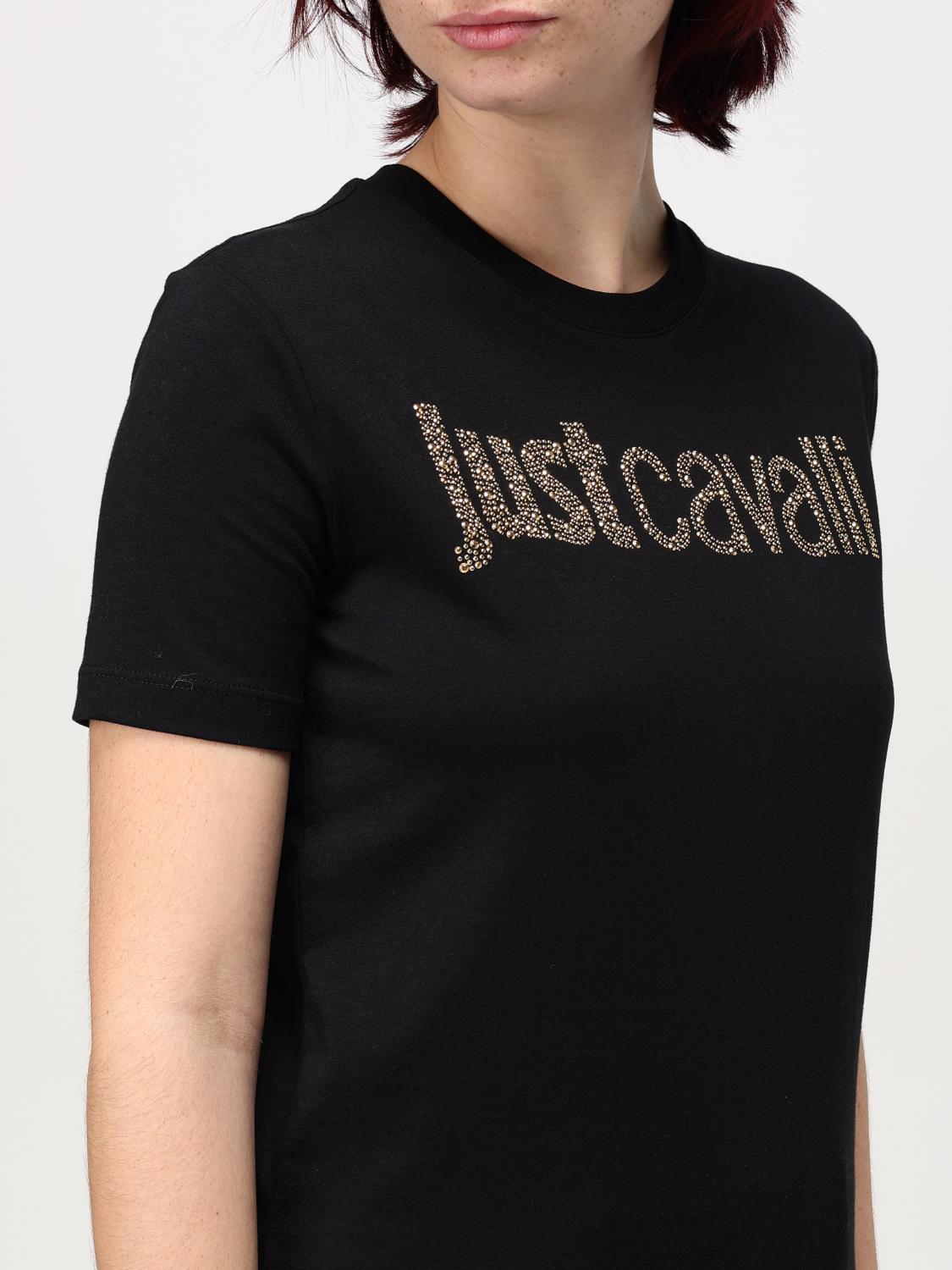 JUST CAVALLI T-SHIRT: T-shirt woman Just Cavalli, Black - Img 3