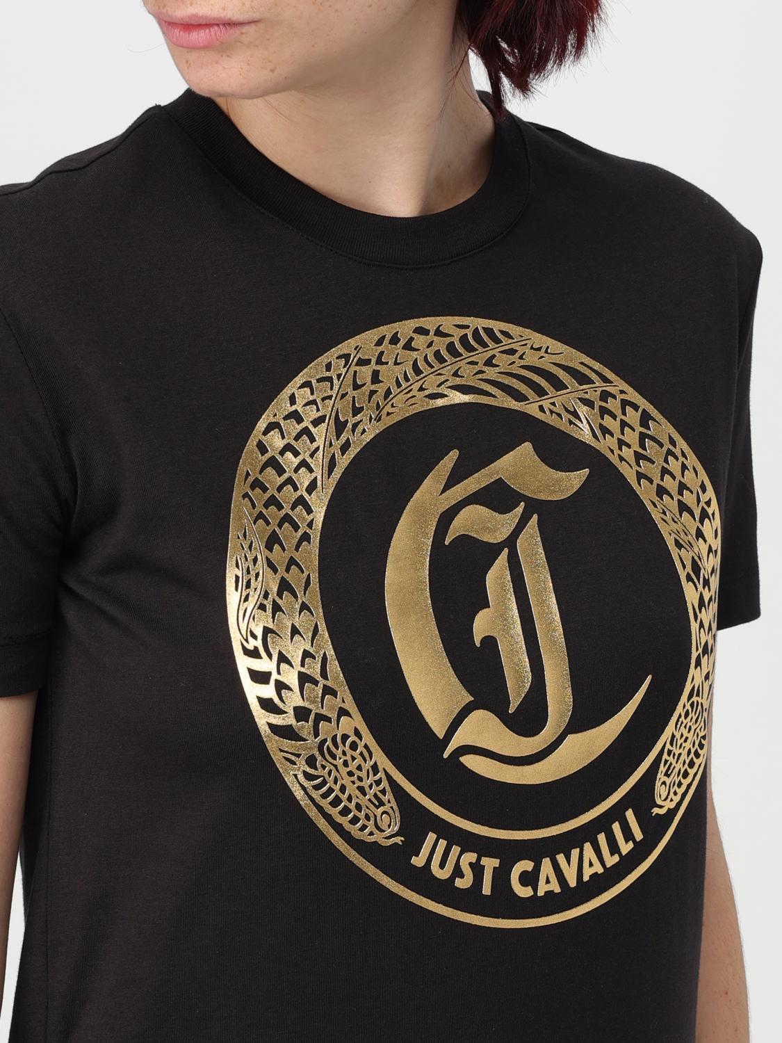 JUST CAVALLI T-SHIRT: T-shirt damen Just Cavalli, Schwarz - Img 3