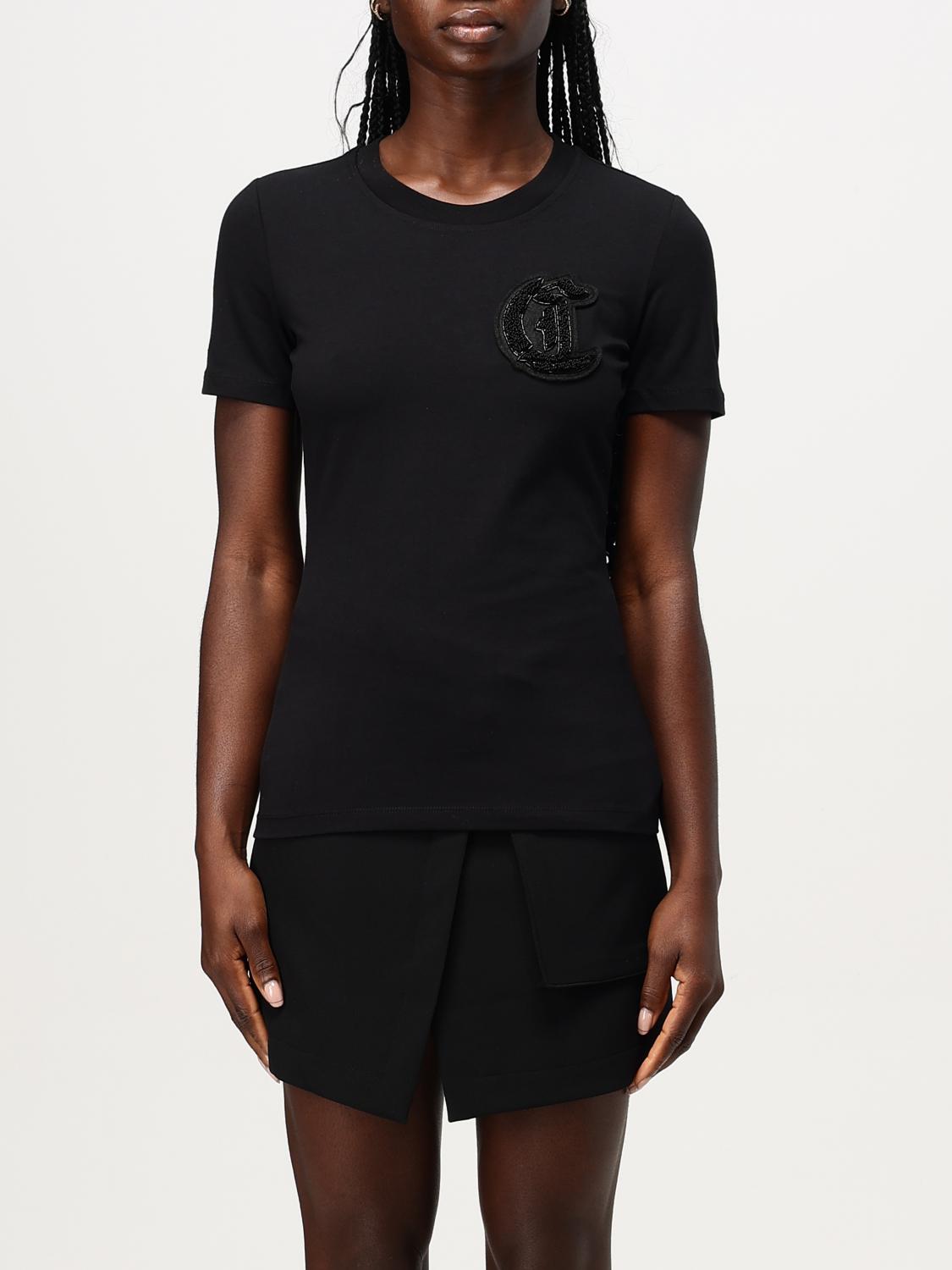 JUST CAVALLI T-SHIRT: T-shirt woman Just Cavalli, Black - Img 1