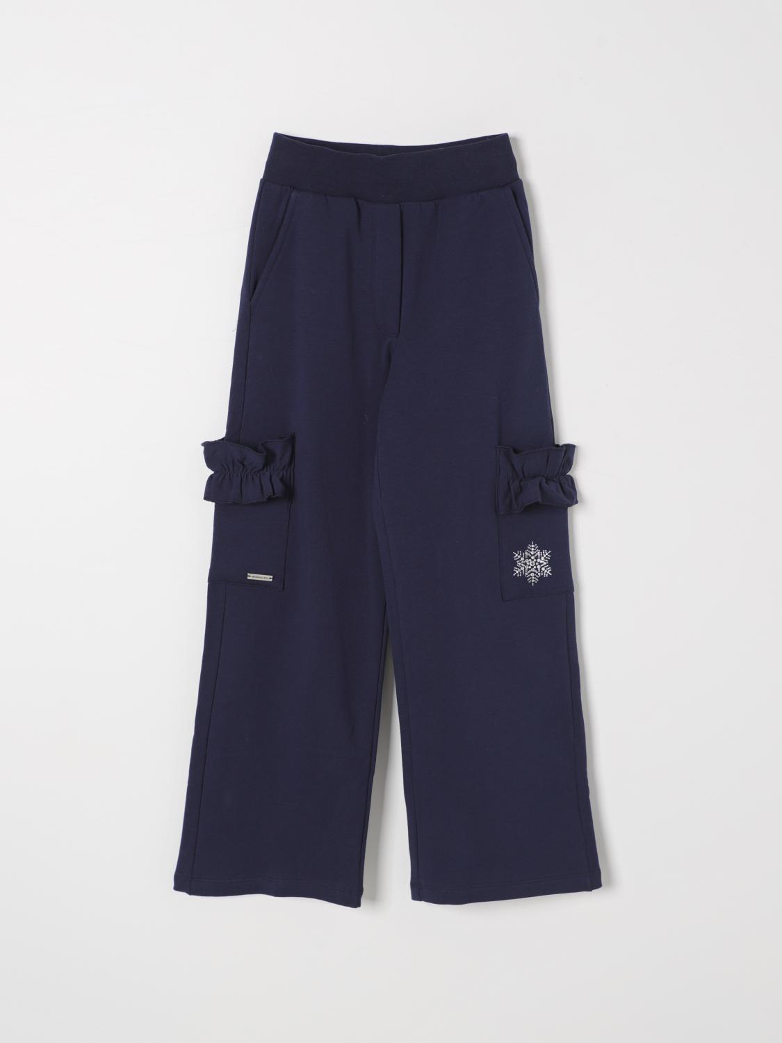 MONNALISA PANTALON: Pantalon enfant Monnalisa, Bleu - Img 1