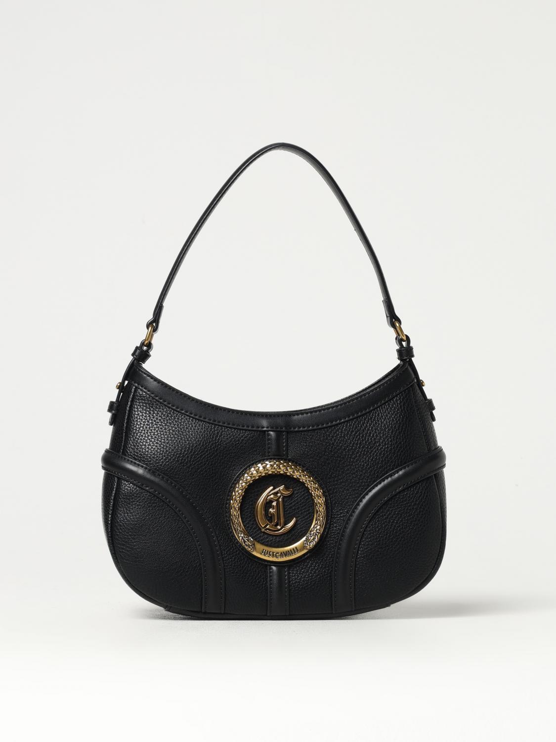 JUST CAVALLI BORSA A SPALLA: Borsa a spalla donna Just Cavalli, Nero - Img 1