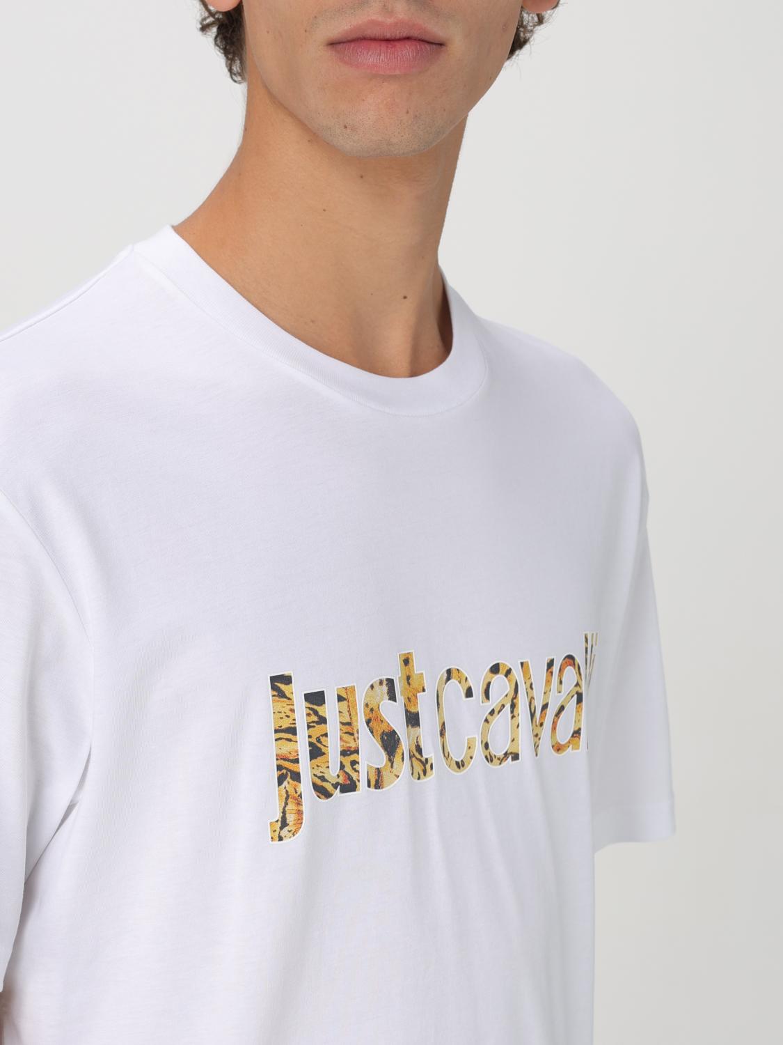 JUST CAVALLI T-SHIRT: T-shirt herren Just Cavalli, Weiß - Img 3