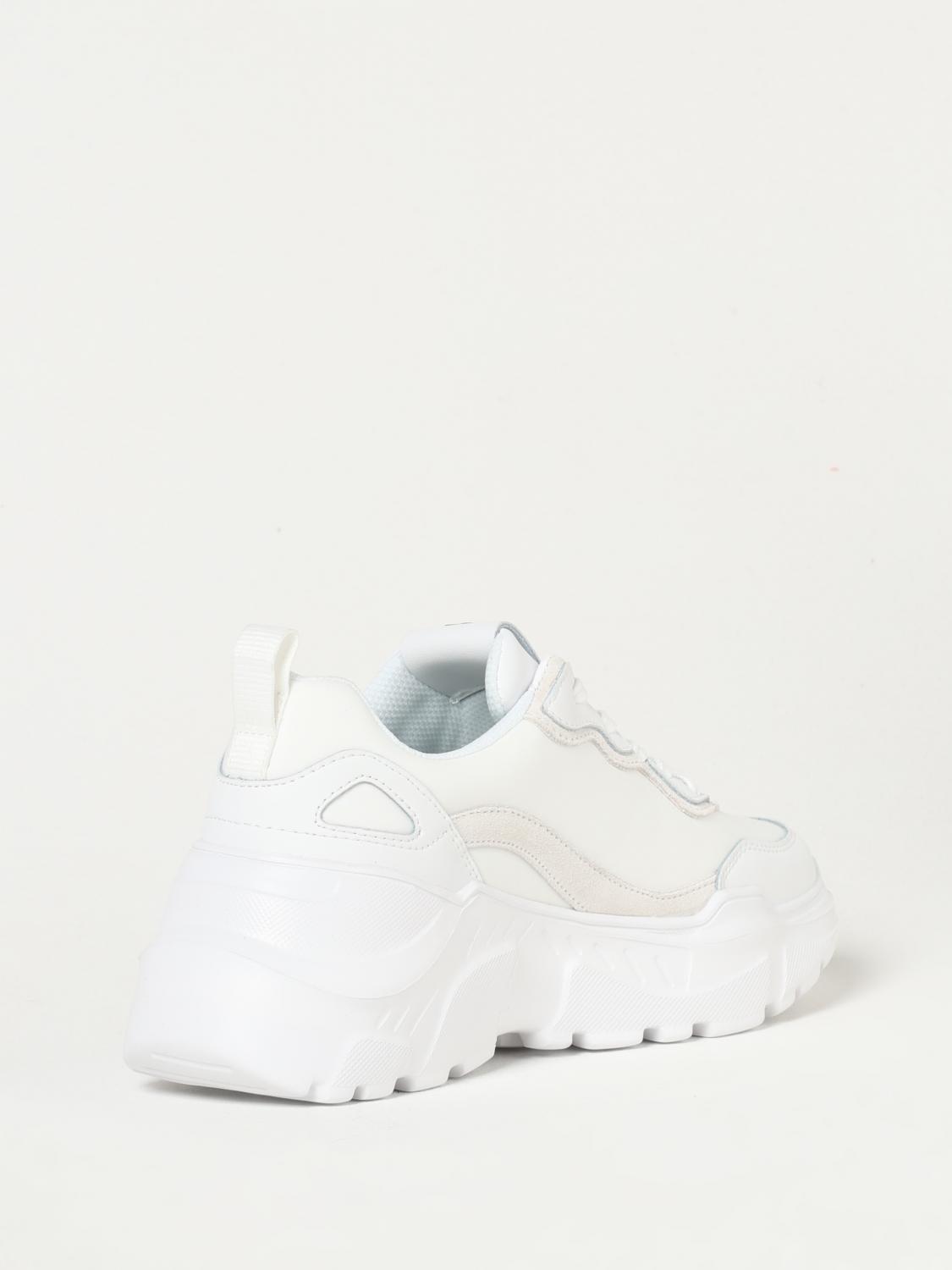 JUST CAVALLI SNEAKERS: Sneakers Just Cavalli in pelle sintetica , Bianco - Img 3