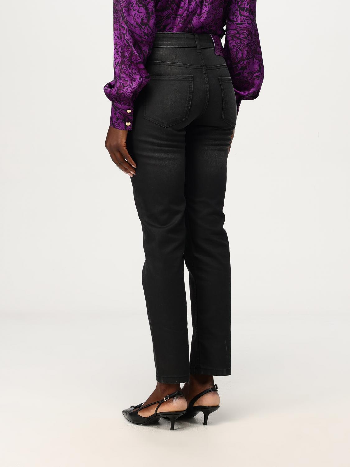 デニム・ジーパン JUST CAVALLI Woman Jeans Black 77PAB501CDWY6 899 Just Cavalli Outlet: Jeans woman - Black | Just Cavalli