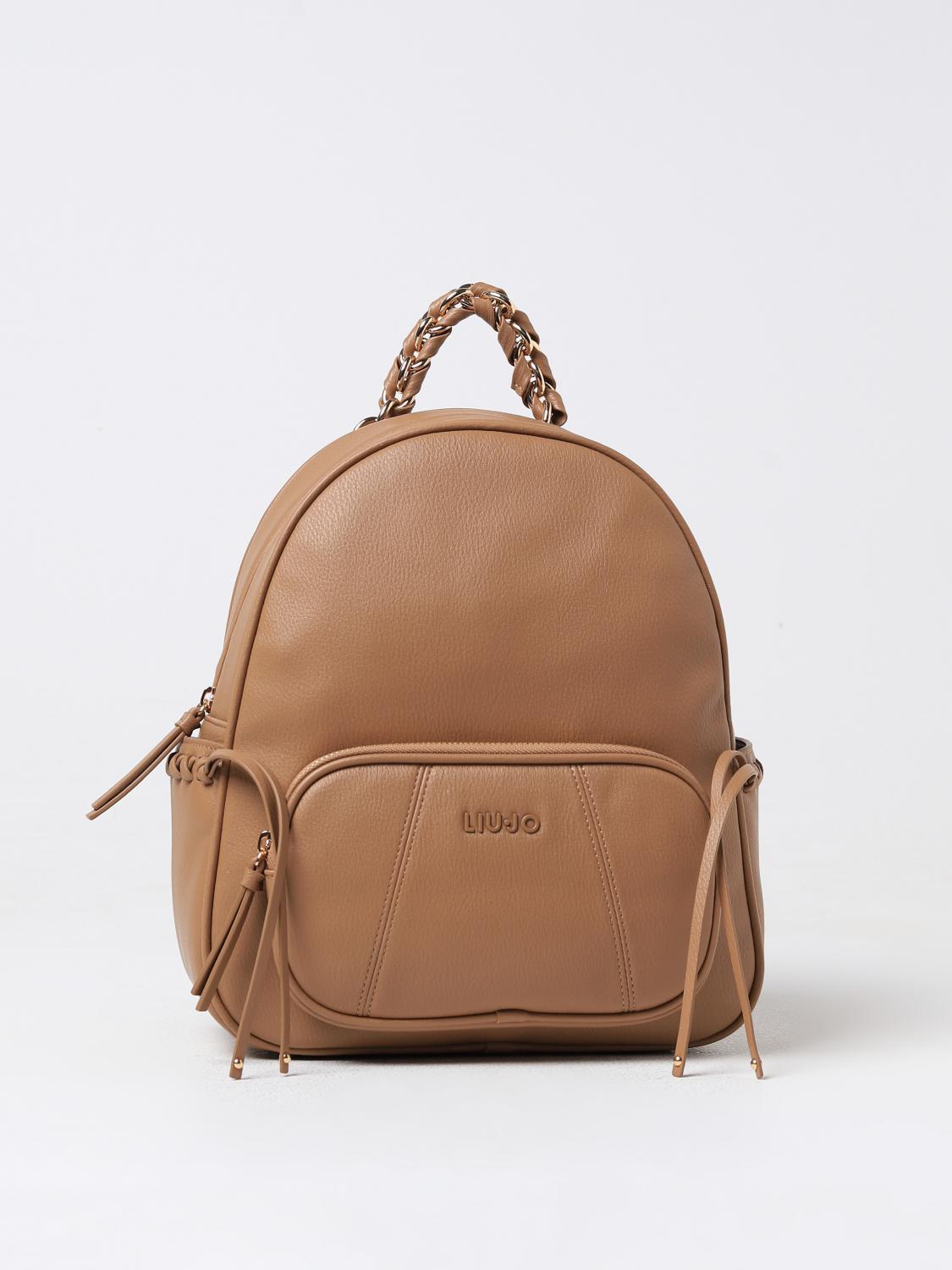 LIU JO MOCHILA: Mochila mujer Liu Jo, Beige - Img 1