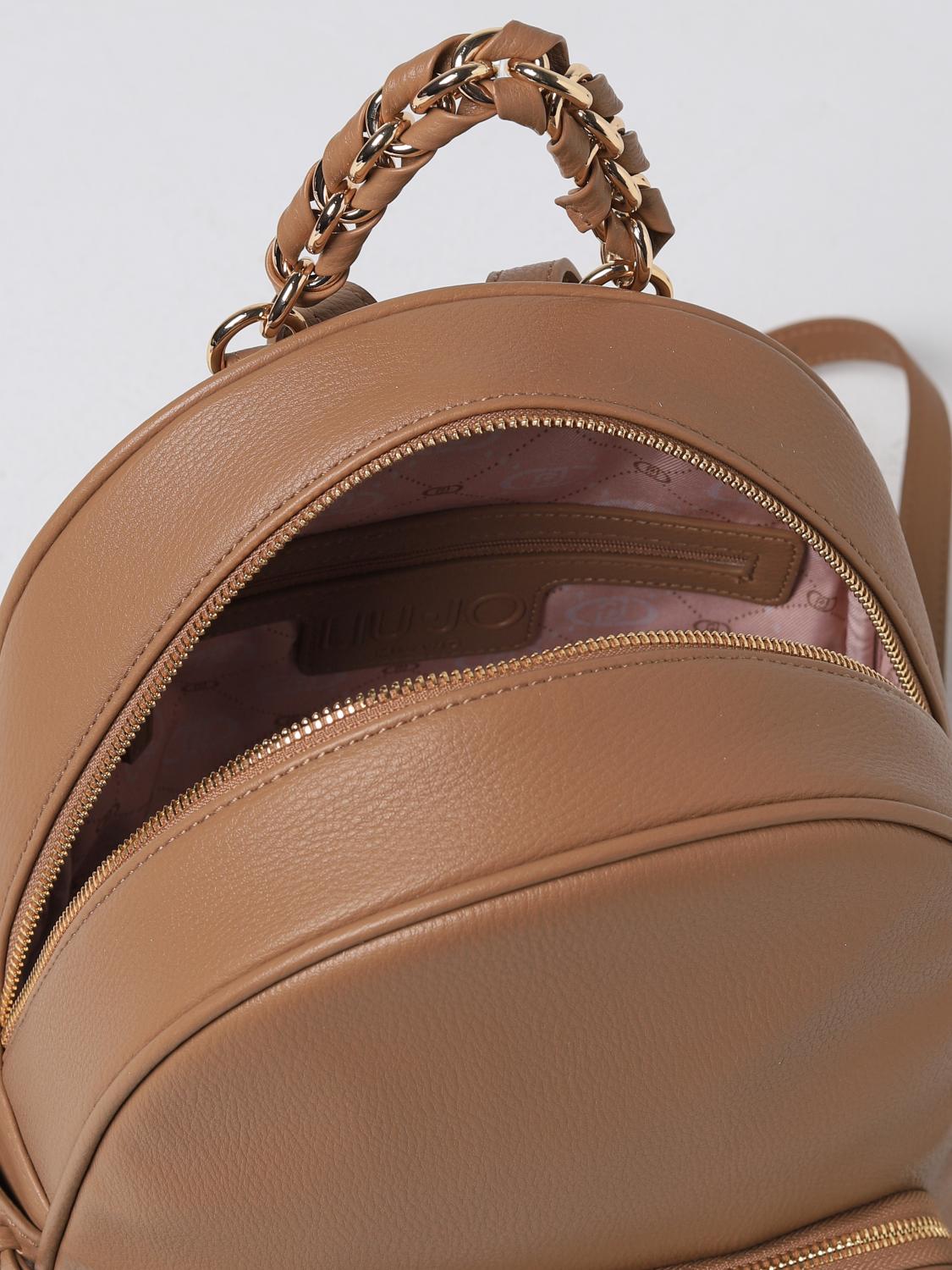 LIU JO MOCHILA: Mochila mujer Liu Jo, Beige - Img 4