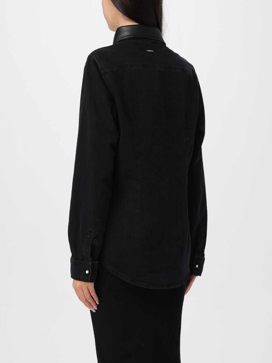 LIU JO SHIRT: Shirt woman Liu Jo, Black - Img 2