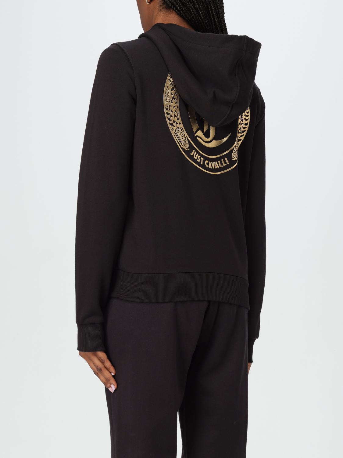 JUST CAVALLI SWEATSHIRT: Sweatshirt woman Just Cavalli, Black - Img 2