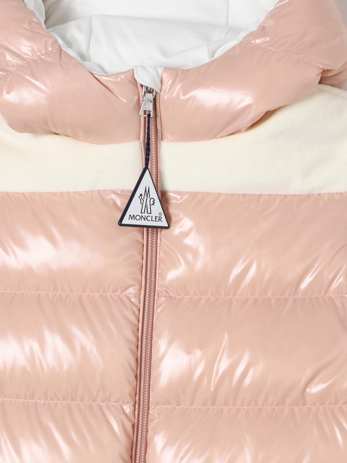 MONCLER 外套: 外套 儿童 Moncler, 粉色 - Img 3