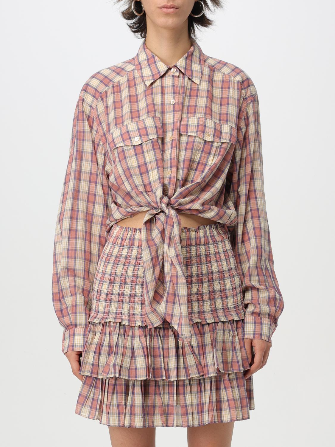 Giglio Camicia Isabel Marant Etoile in cotone check