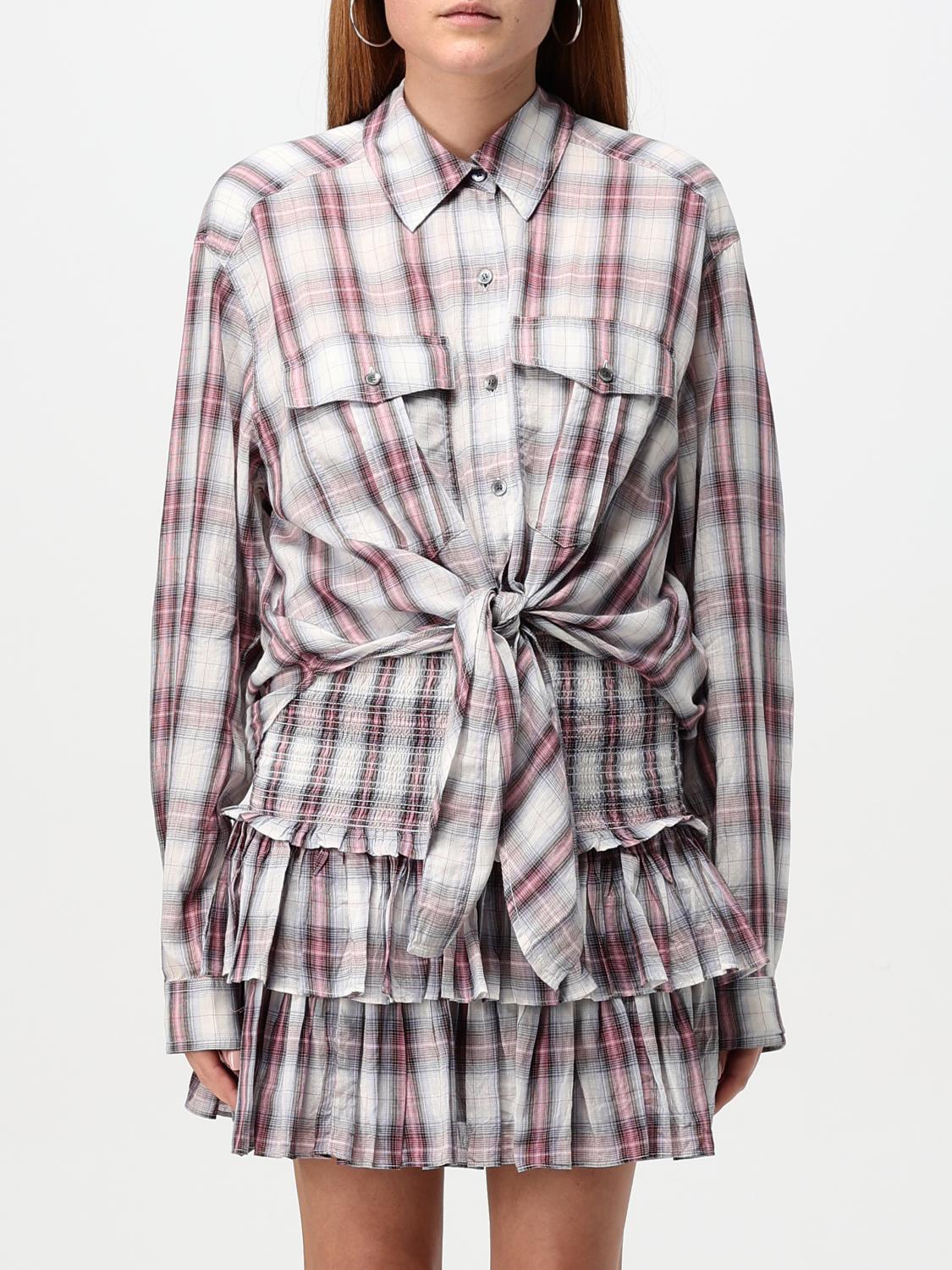 Giglio Camicia Isabel Marant Etoile in cotone check