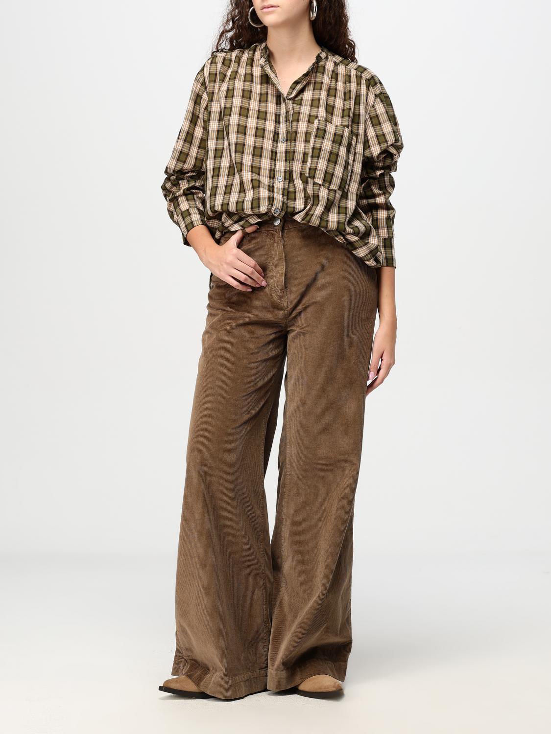 ISABEL MARANT ETOILE SHIRT: Shirt woman Isabel Marant Etoile, Kaki - Img 2