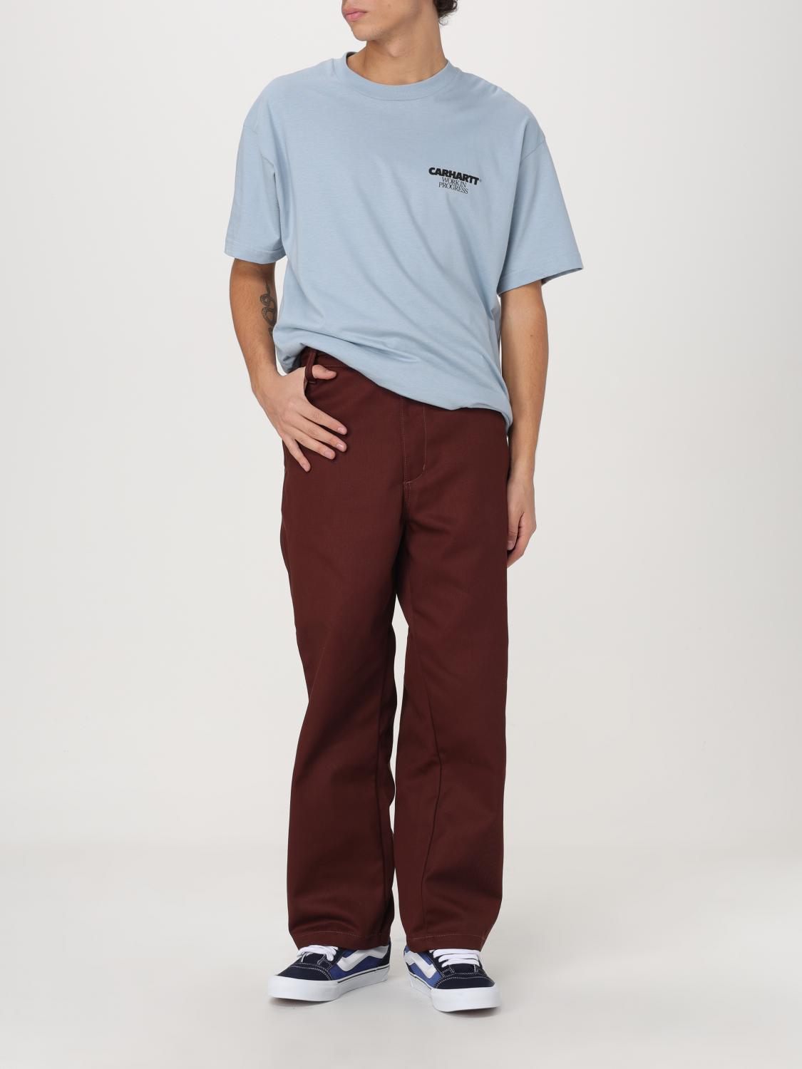 CARHARTT WIP PANTS: Pants men Carhartt Wip, Brick Red - Img 2