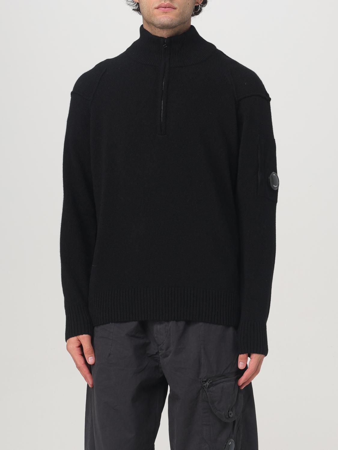 C.P. COMPANY SWEATER: Sweater men C.P. Company, Black - Img 1