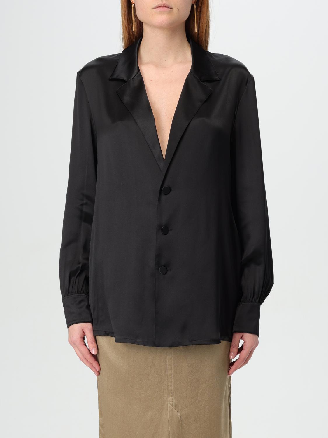 SAINT LAURENT SHIRT: Shirt woman Saint Laurent, Black - Img 1