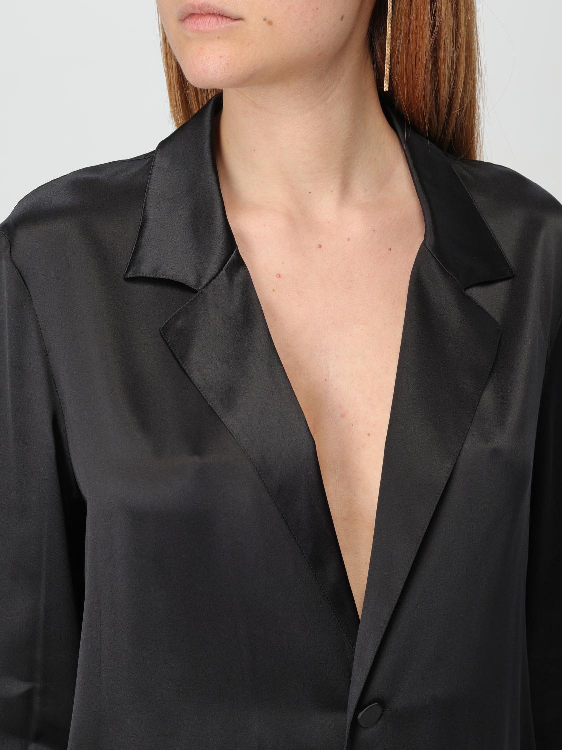 SAINT LAURENT SHIRT: Shirt woman Saint Laurent, Black - Img 5