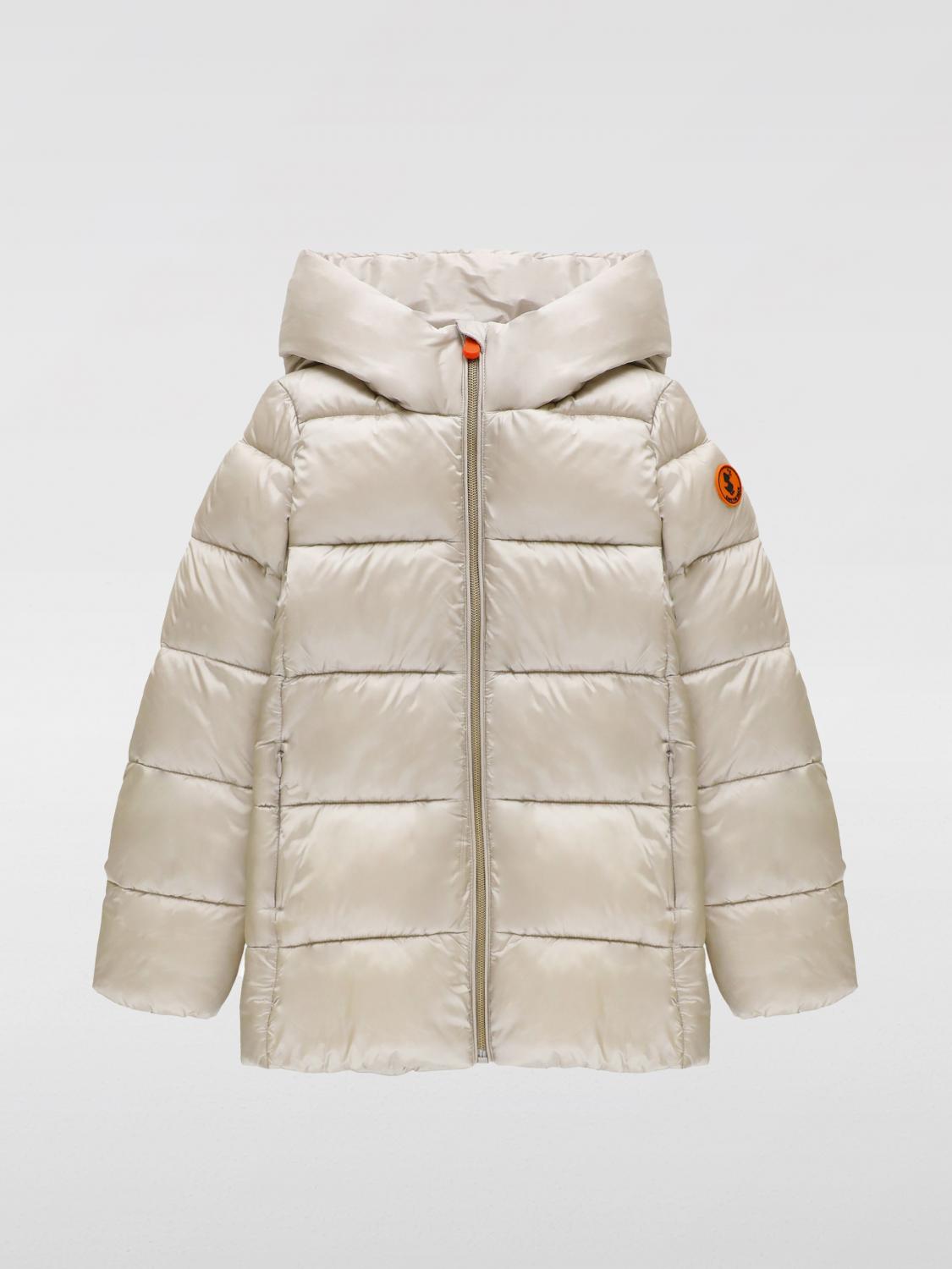 SAVE THE DUCK JACKET: Coat kids Save The Duck, Cream - Img 1