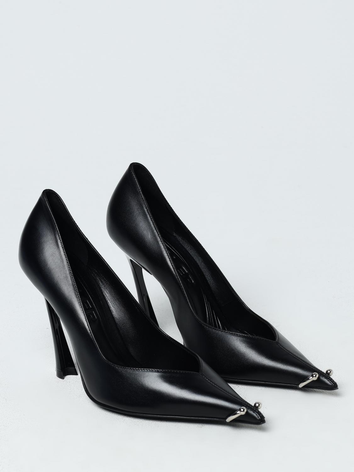 MUGLER HIGH HEEL SHOES: High heel shoes woman Mugler, Black - Img 2