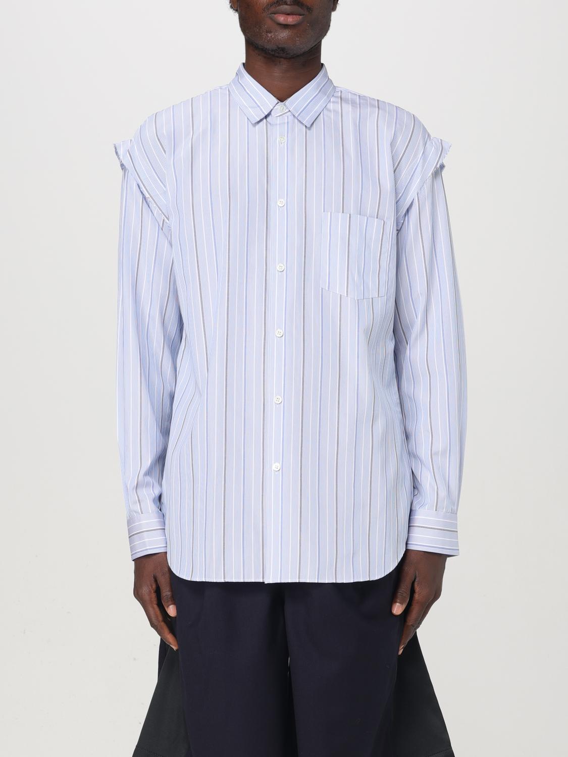 COMME DES GARÇONS SHIRT CAMICIA: Camicia Comme Des Garçons Shirt in cotone a righe , Fantasia - Img 1