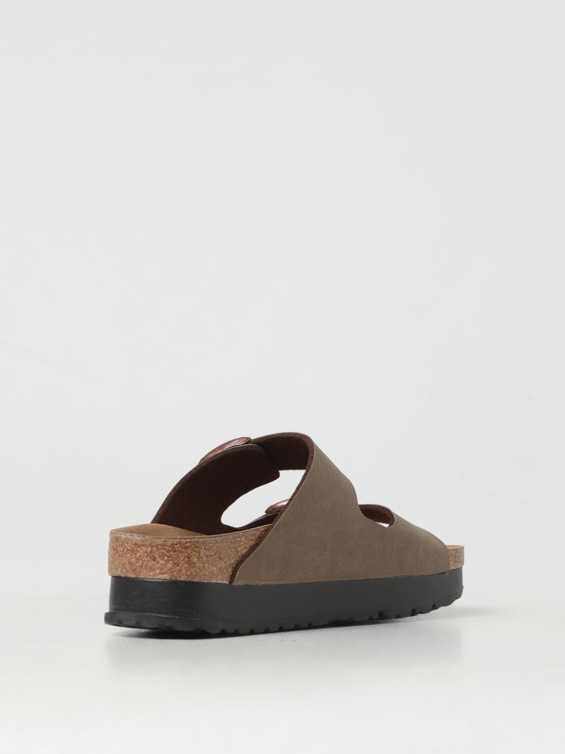 BIRKENSTOCK SANDALI CON TACCO: Sandalo Arizona Papillio Flex Platform Birkenstock in Birko-Flor®, Marrone - Img 3
